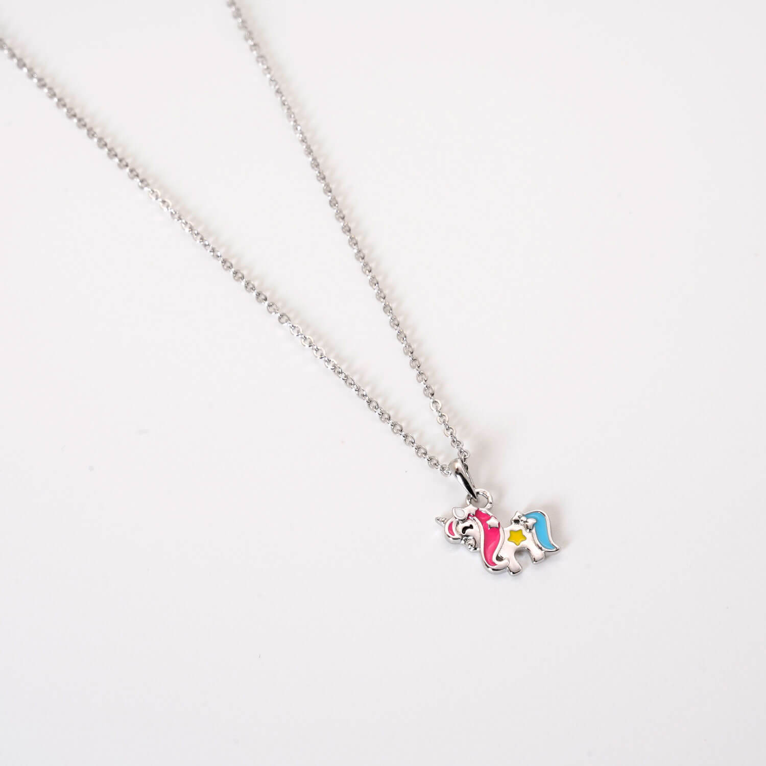 Children's Sterling Silver Unicorn outlet Necklace